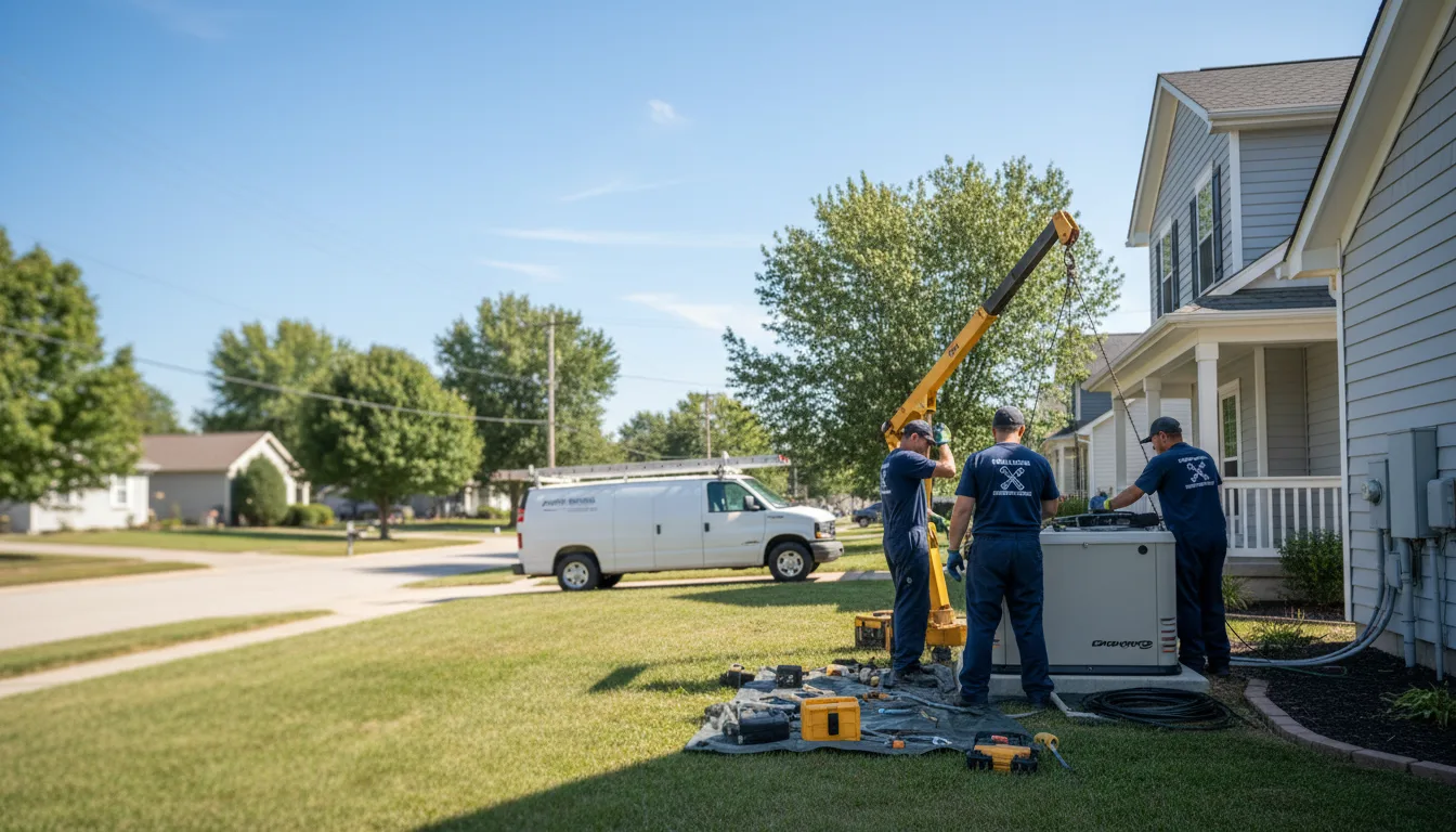 Generator Installation in Rushville, IL near me